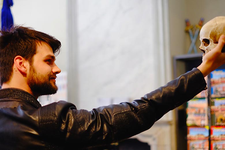 To be or not to be? Answer the question yourself at Hamlet's castle in Helsingør, Denmark To be or not to be? Answer the question yourself at Hamlet's castle in Helsingør, Denmark