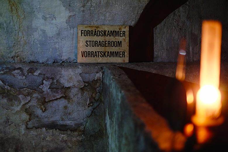 The casemates of Kronborg, where soldiers could survive under seige for up to six months. The casemates of Kronborg, where soldiers could survive under seige for up to six months.