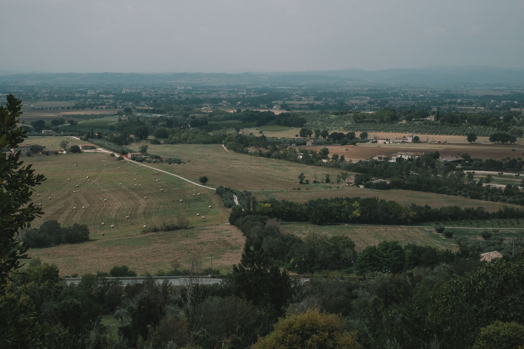 Rolling hills of Assisi