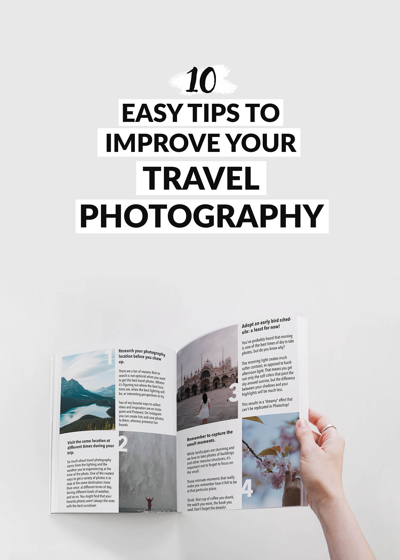 free travel photography guide