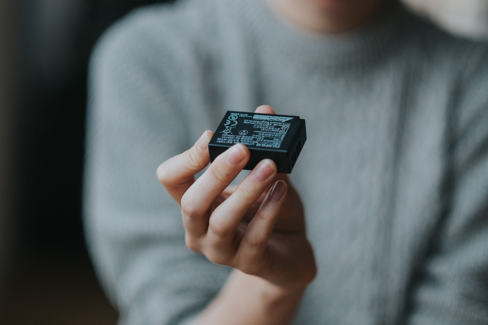 Rechargable camera battery