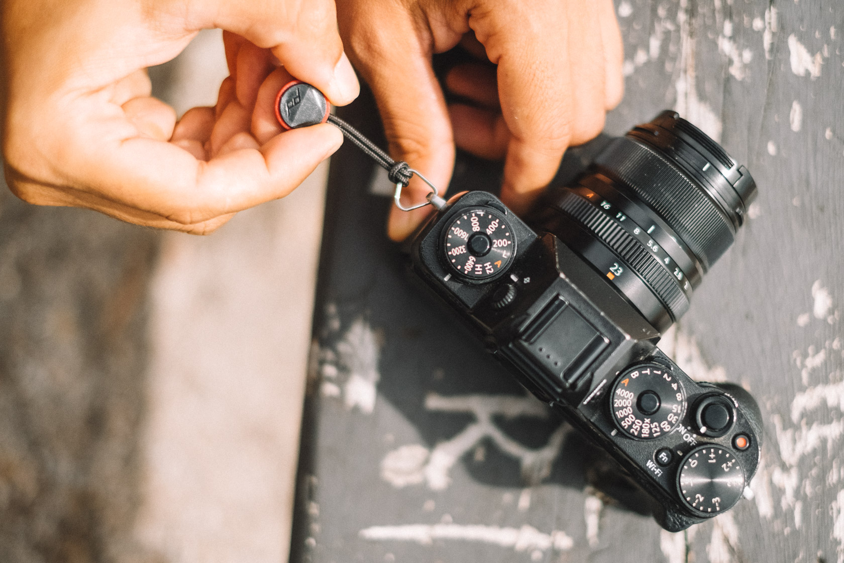 peak design x fujifilm slide lite strap