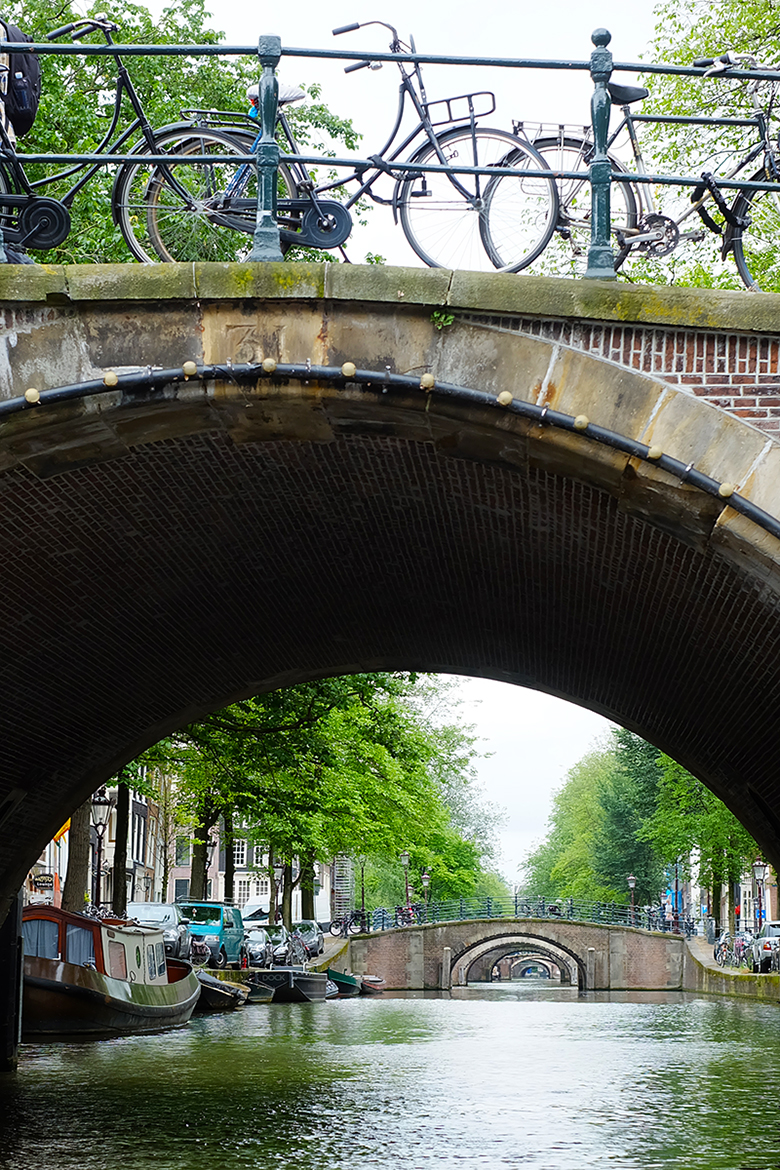 Seven bridges of Reguliersgracht in Amsterdam Seven bridges of Reguliersgracht in Amsterdam