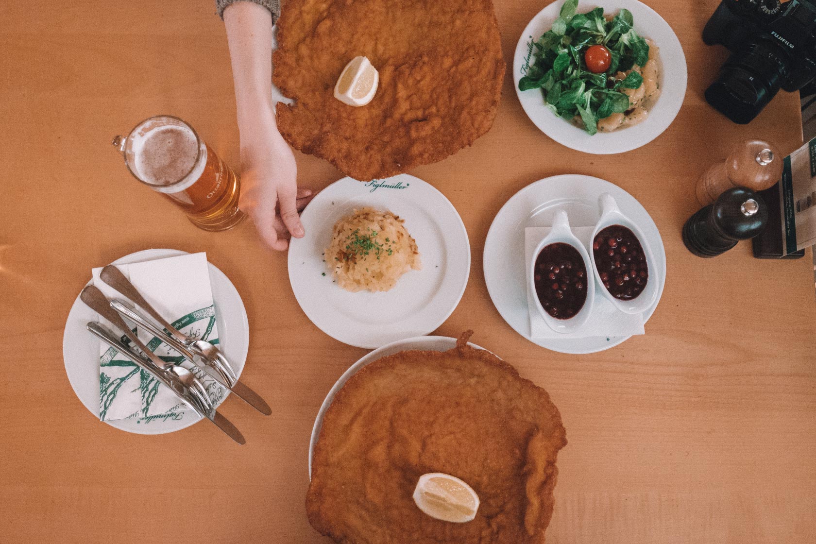 Schnitzel in Vienna