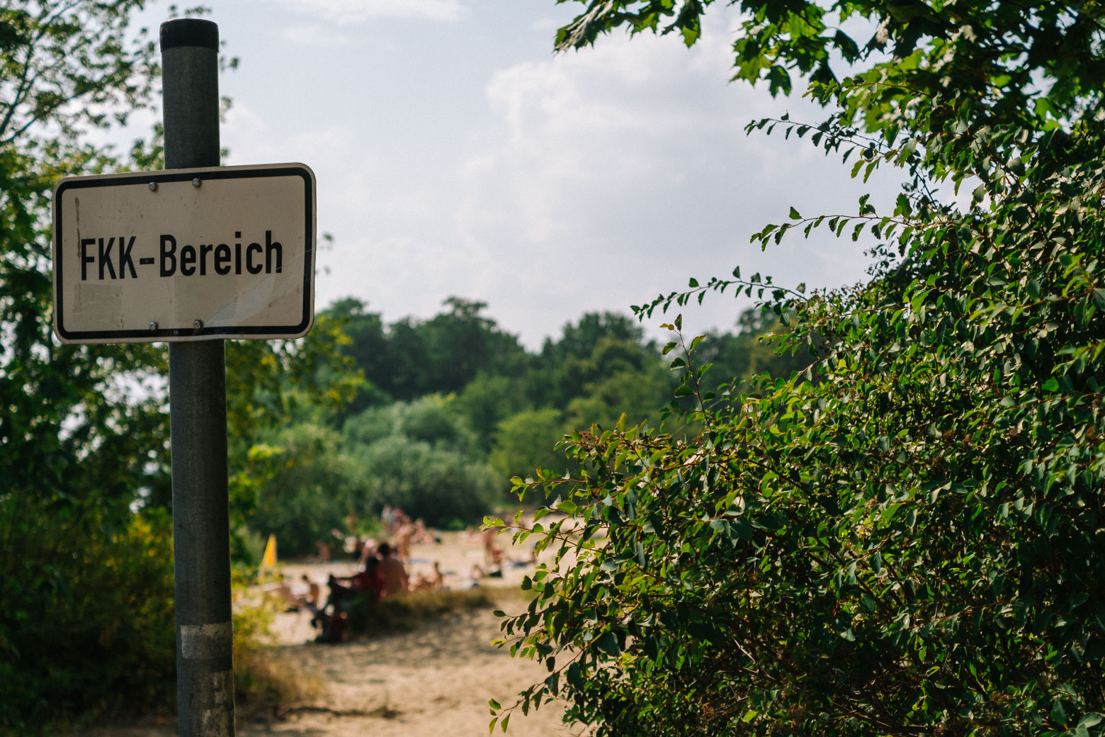 Nudist Beach in Berlin