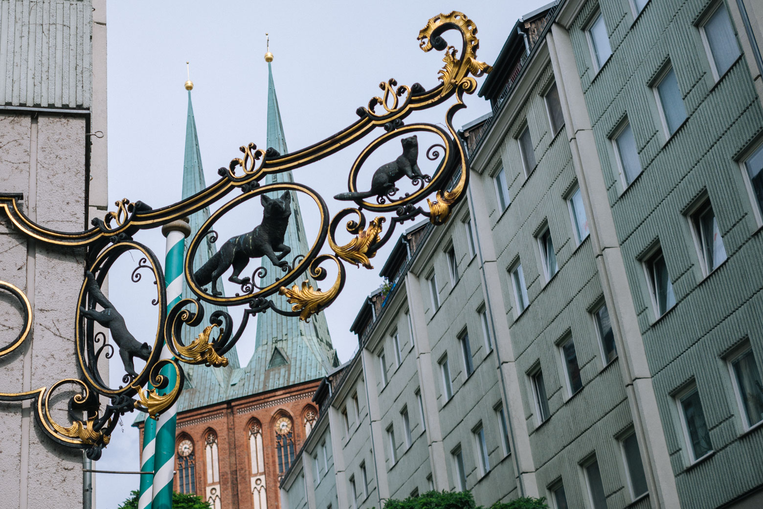 In the middle of the European continent's biggest metropolis, Berlin's Nikolaiviertel is a tiny, traditional oasis that will make you feel like you're in a small european village. In the middle of the European continent's biggest metropolis, Berlin's Nikolaiviertel is a tiny, traditional oasis that will make you feel like you're in a small european village.