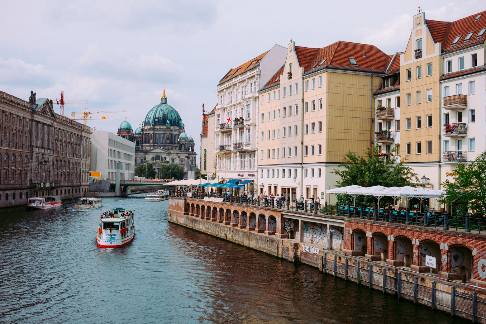 In the middle of the European continent's biggest metropolis, Berlin's Nikolaiviertel is a tiny, traditional oasis that will make you feel like you're in a small european village.