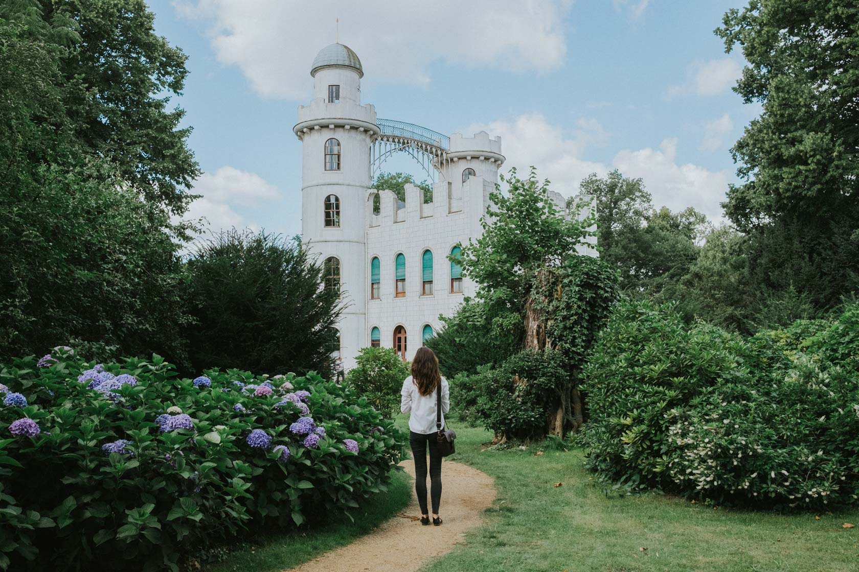 Peacock Island in Berlin (Pfaueninsel)