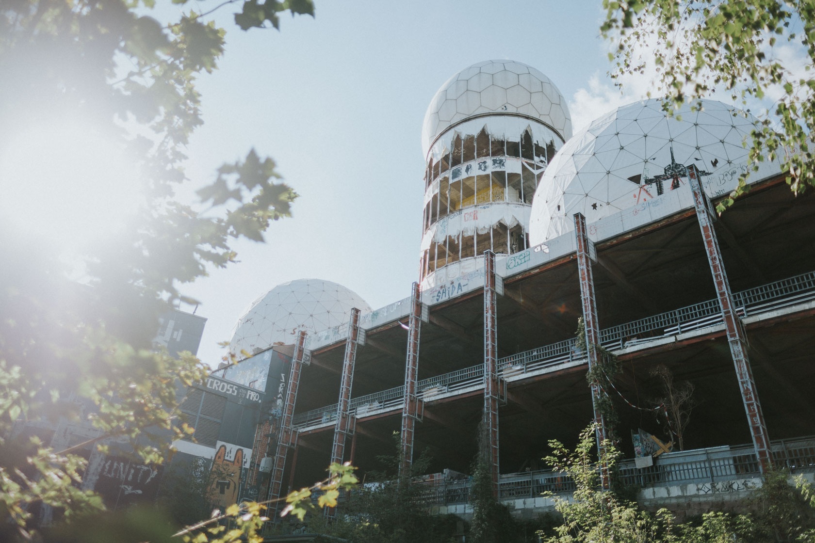 Teufelsberg Spy Station in Berlin