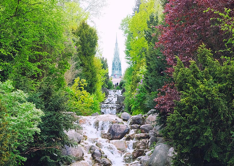 Viktoriapark, Berlin, Germany. Viktoriapark, Berlin, Germany.