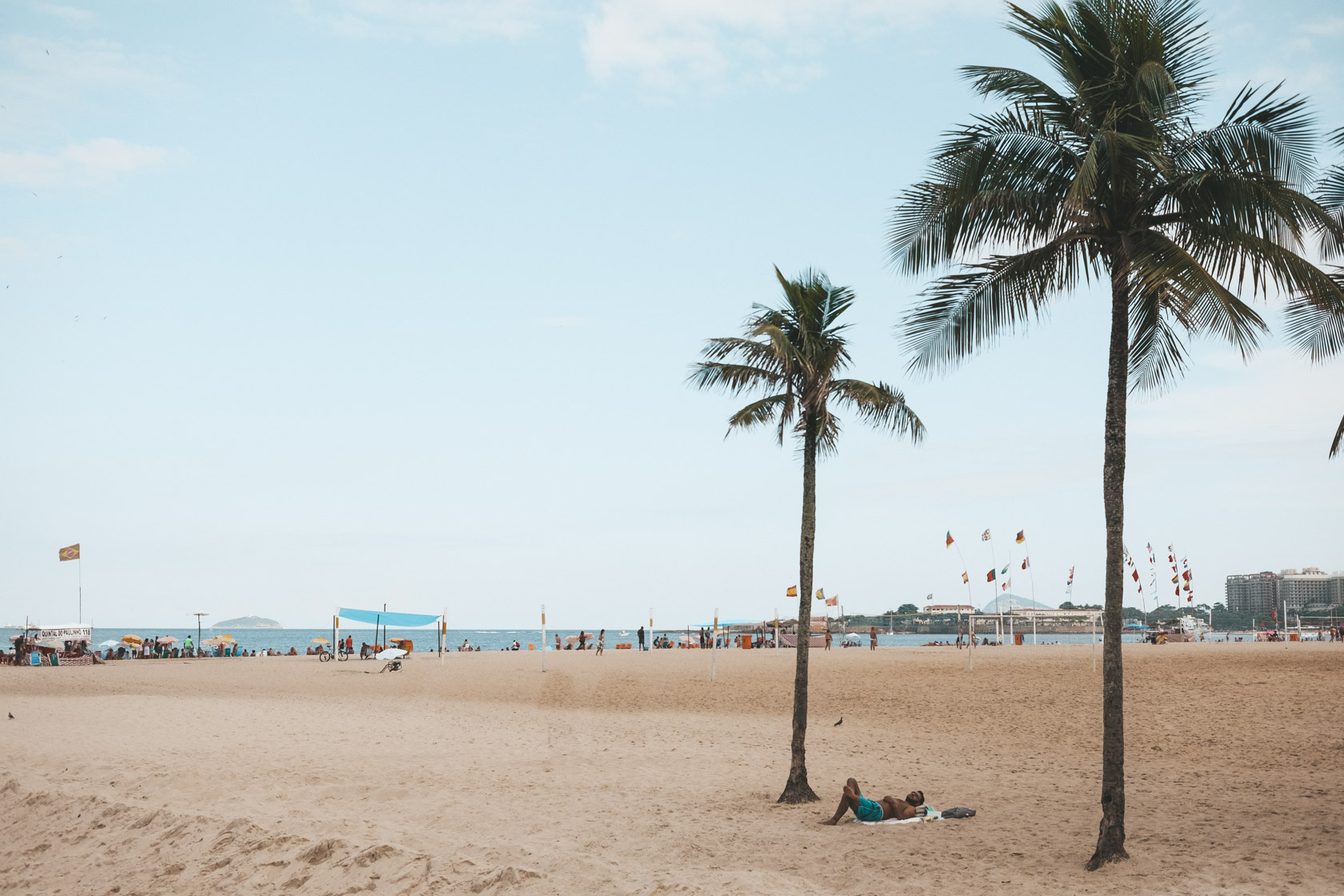 Copacabana beach, Rio de Janeiro