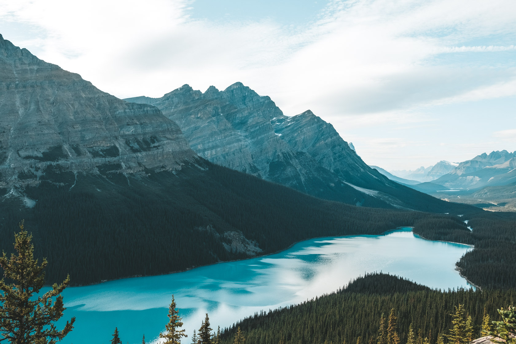 Banff photography of Peyto Lake