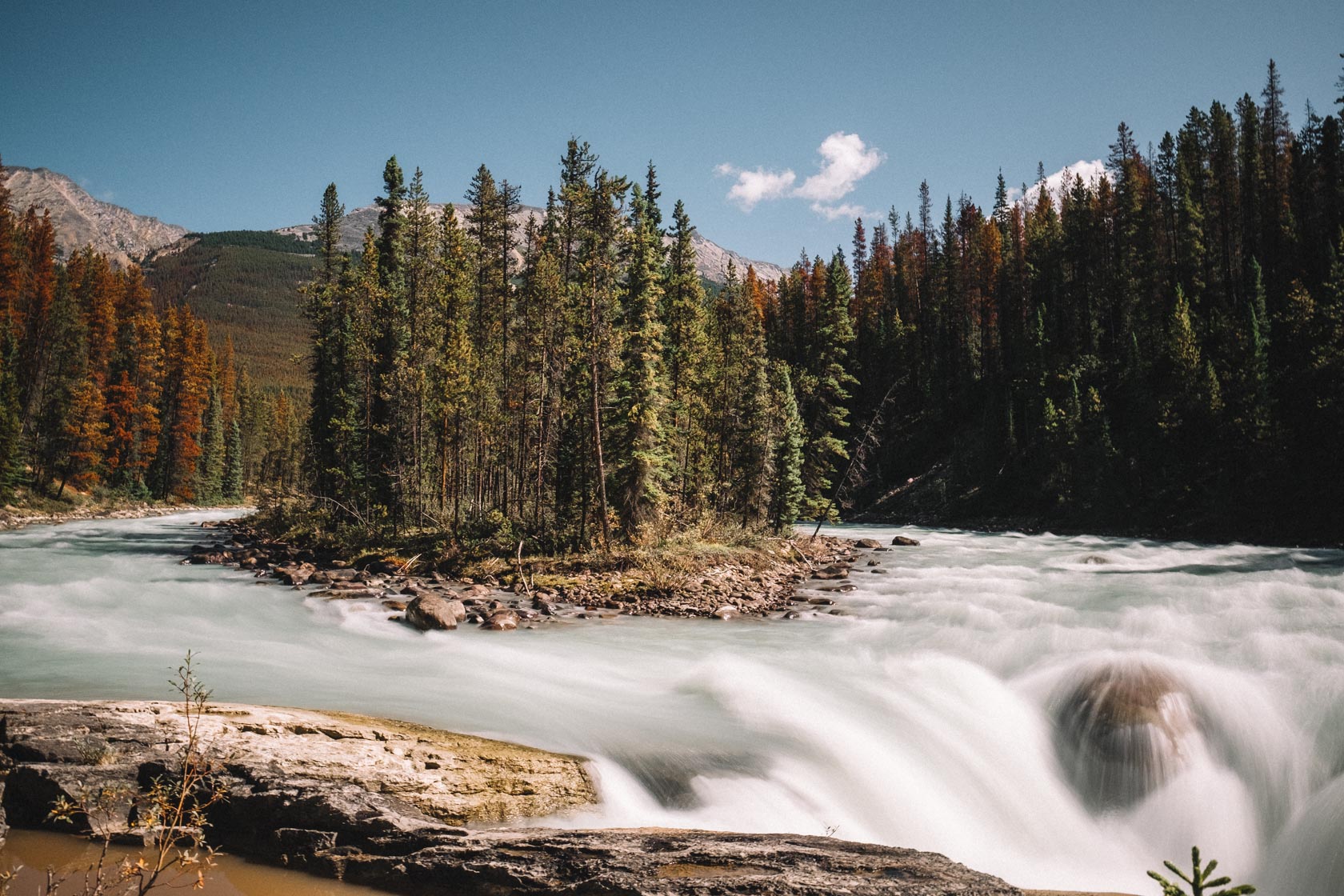 Sunwapta Falls, Jasper National Park