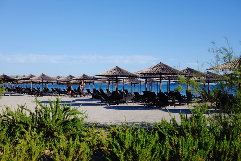 Sand, sun, and the adriatic sea at the Solaris Beach Resort in Šibenik, Croatia. Sand, sun, and the adriatic sea at the Solaris Beach Resort in Šibenik, Croatia.