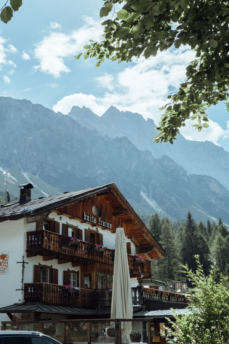 Baita Fraina in Cortina d'Ampezzo