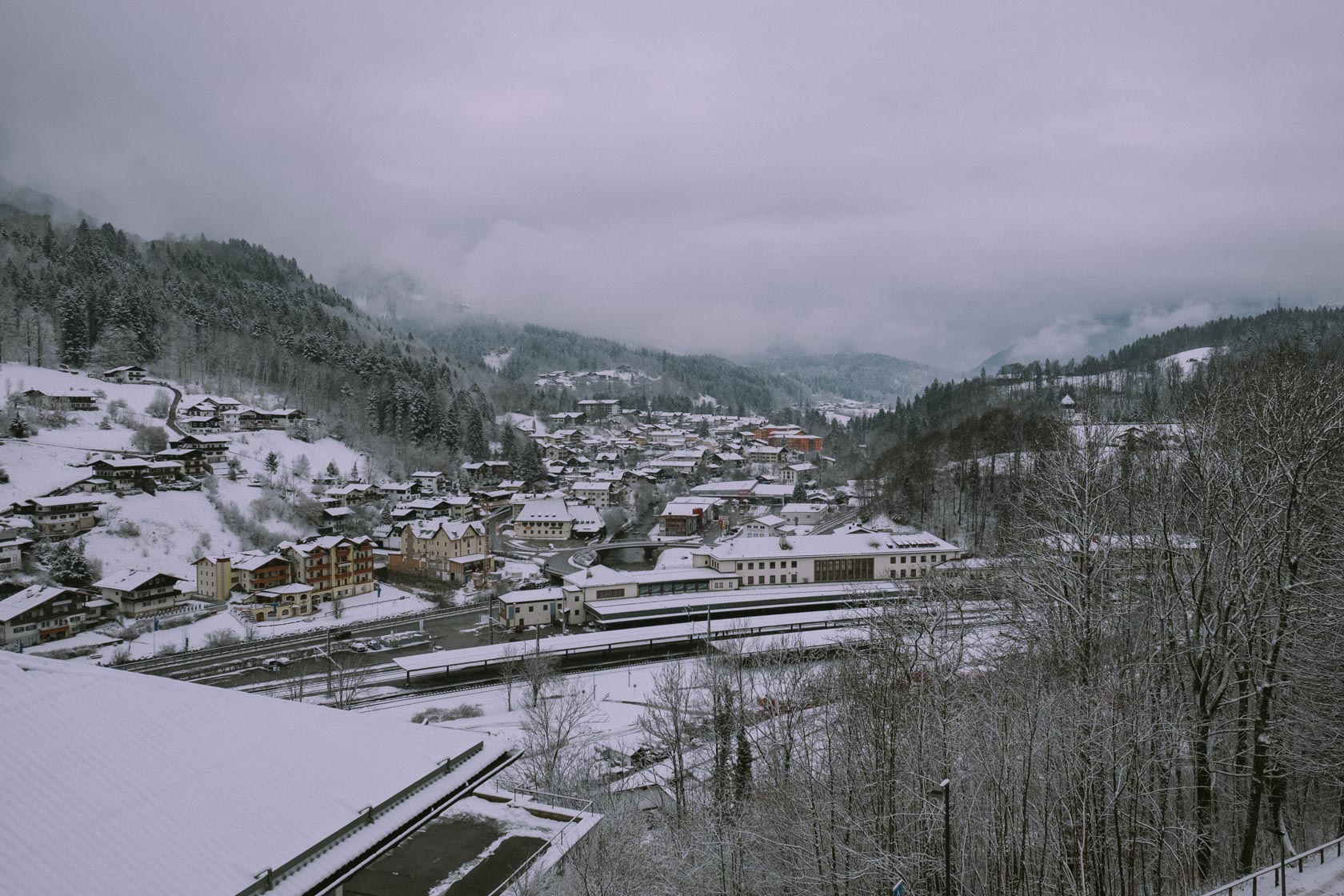 Berchtesgaden, Germany in Winter