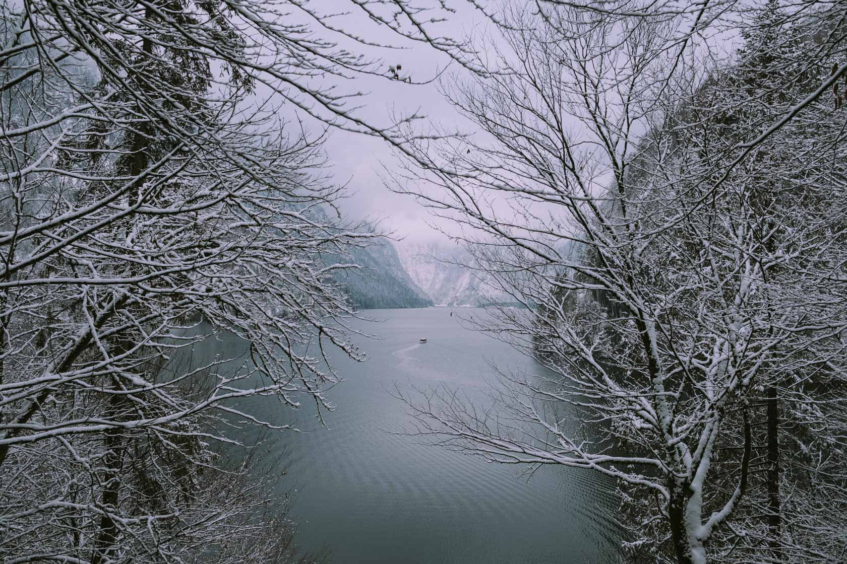 Koenigssee, Bavaria in Winter