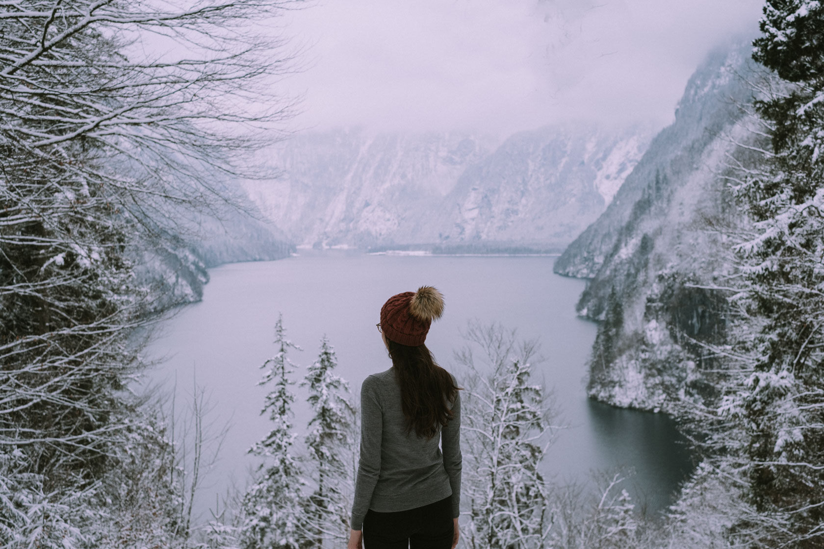 Koenigssee, Bavaria in Winter