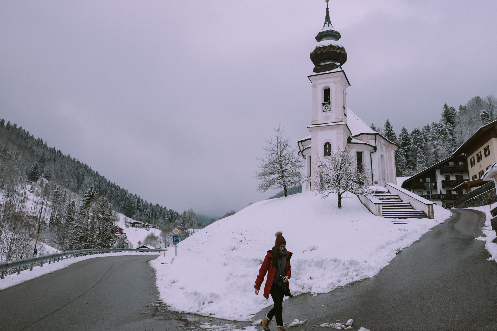 Maria Gern in Winter