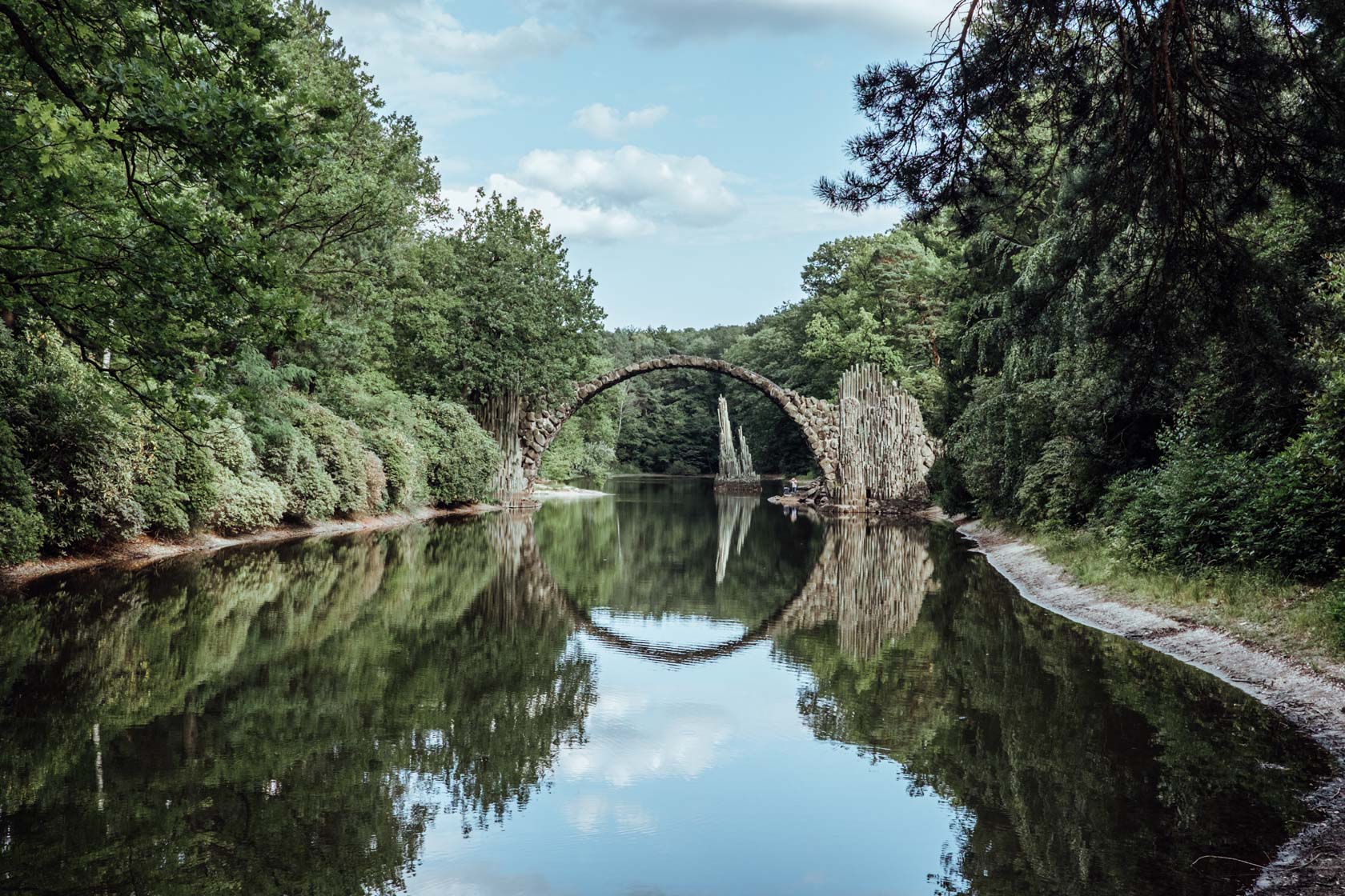 Rakotzbrücke in Kromlau, Germany