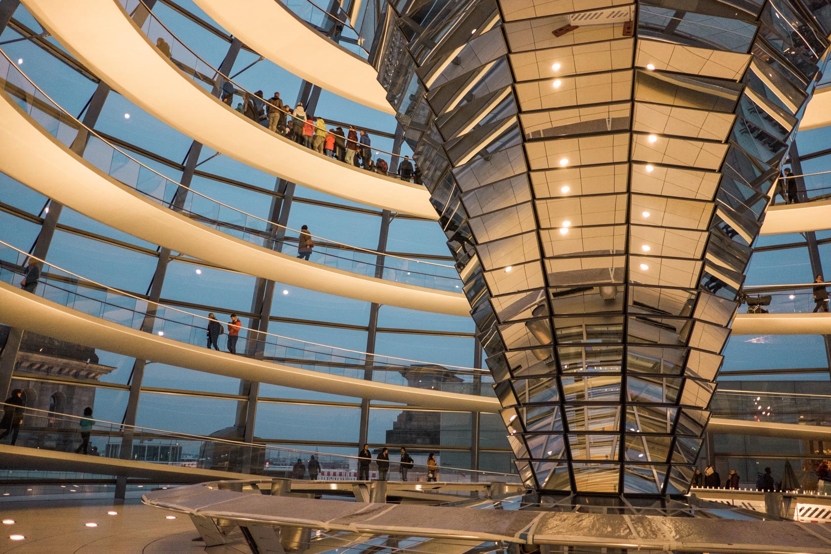 Reichstag Dome Interior