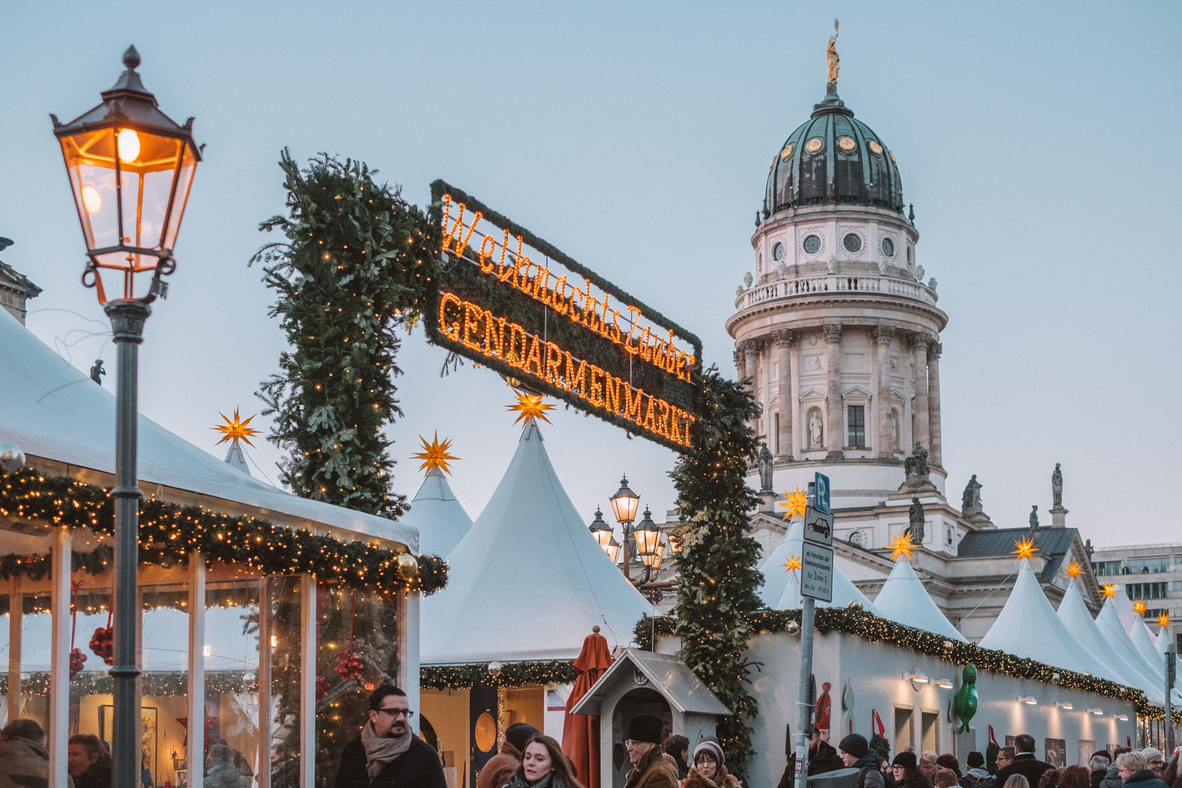Berlin Christmas market at Gendarmenmarkt