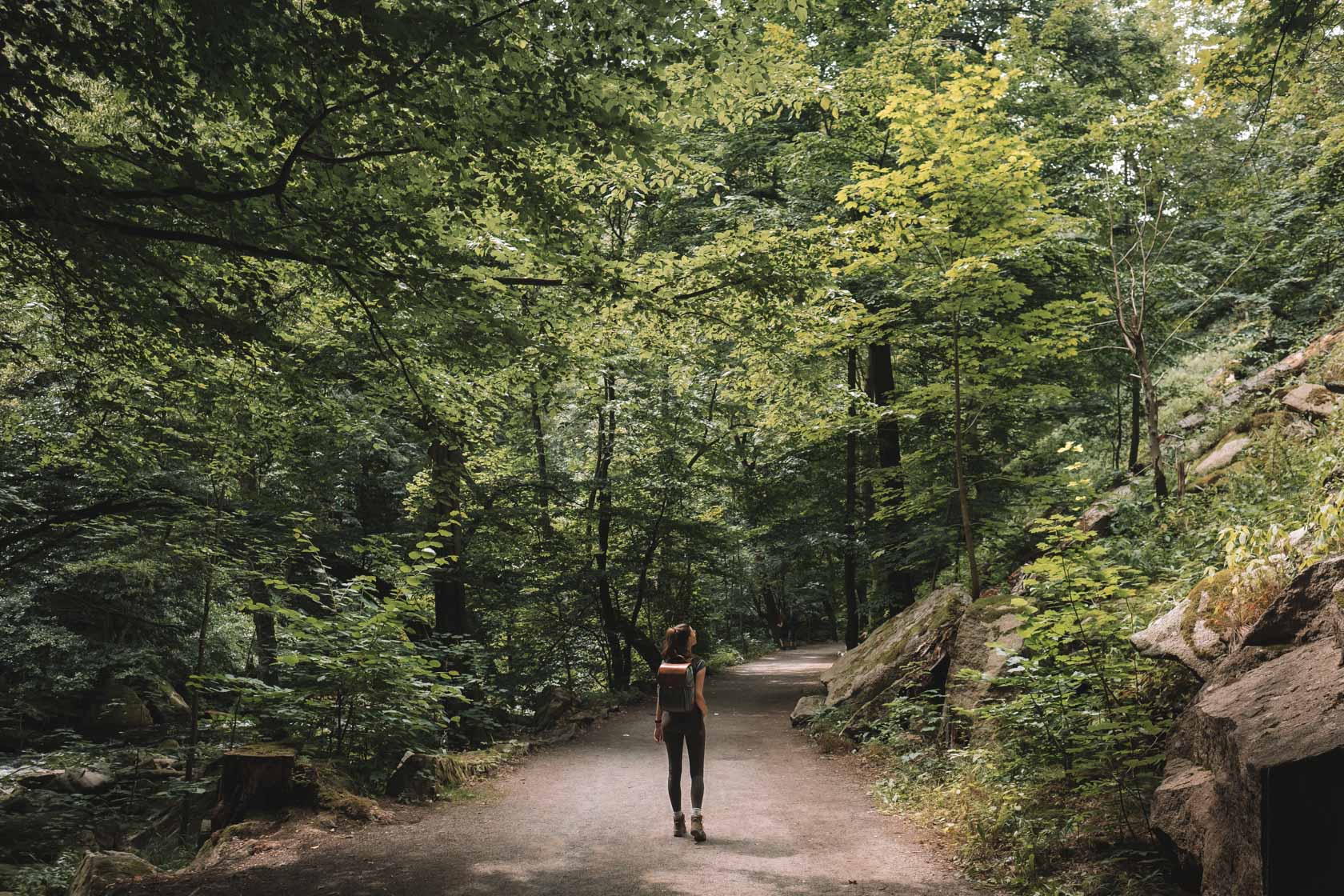 Hiking in Bodetal