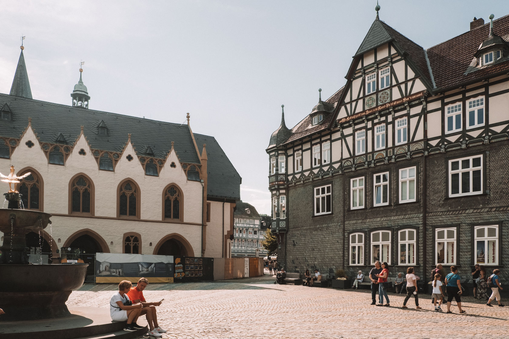 Goslar town square