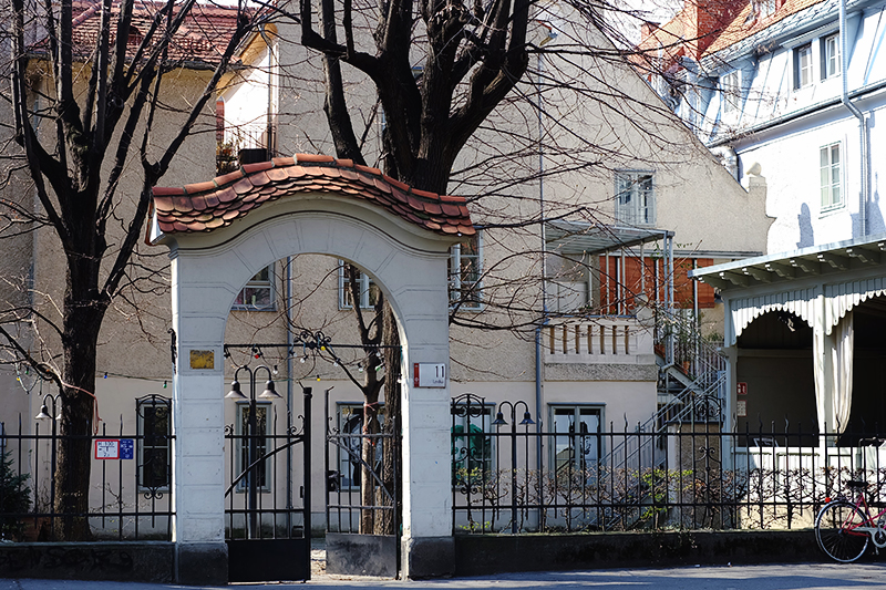 Graz' famous red roofs on a small scale Graz' famous red roofs on a small scale