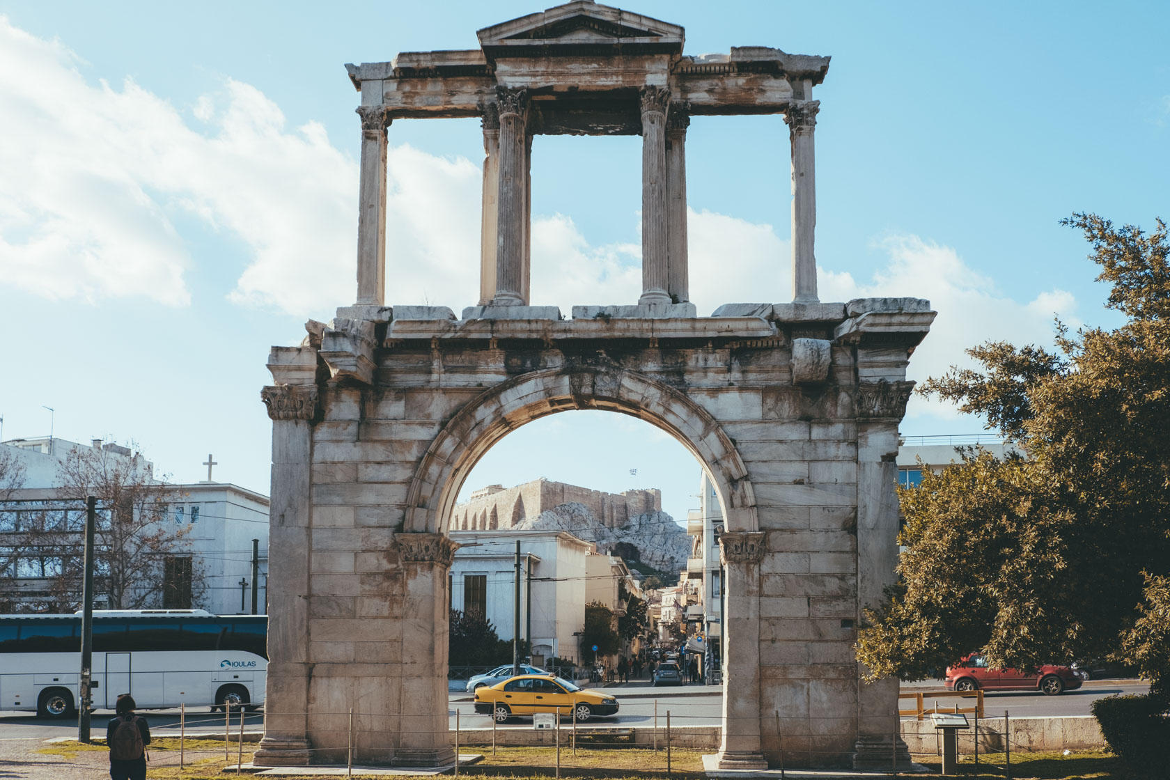 Hadrian’s Arch, Athens, Greece