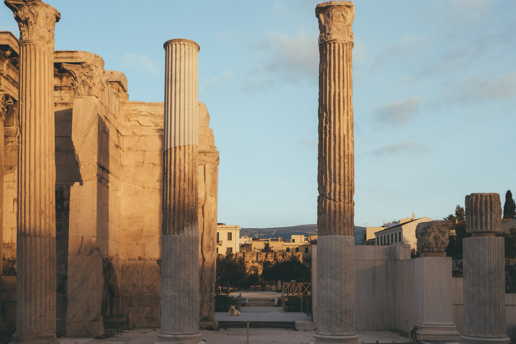 Hadrian’s library, Athens, Greece