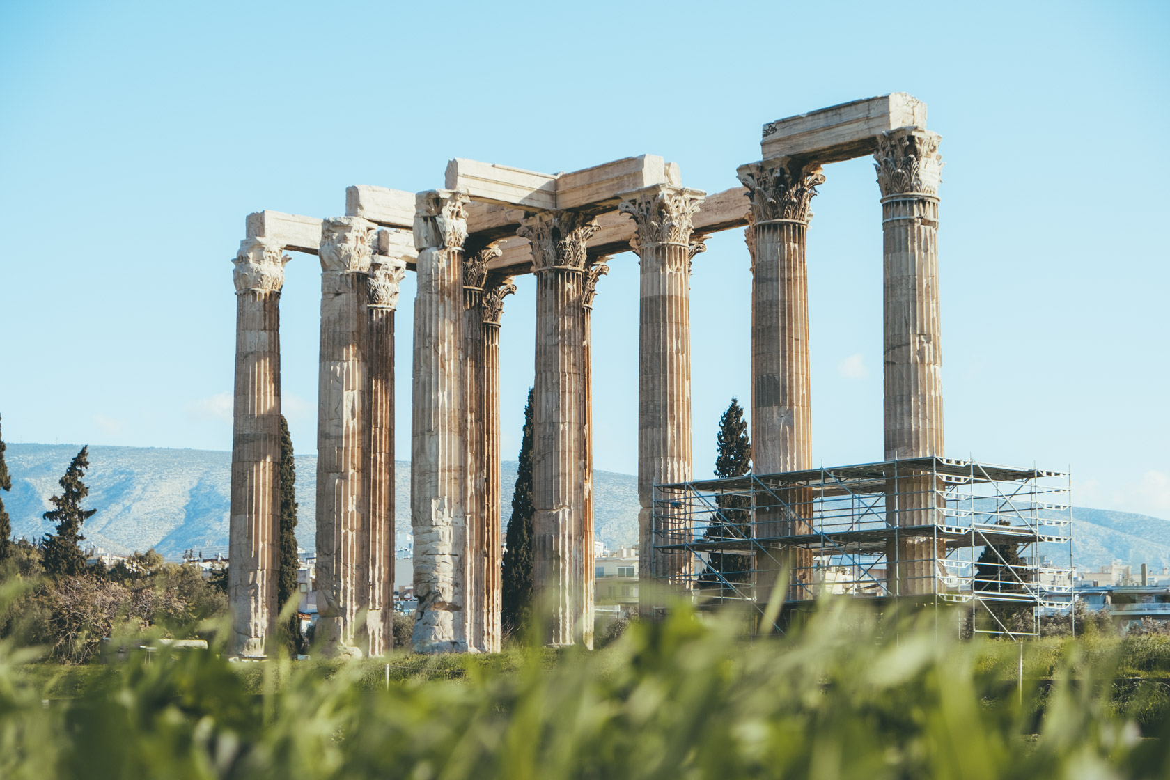 Temple of Olympian Zeus, Athens, Greece