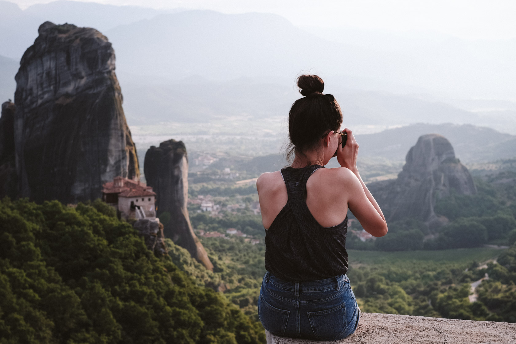 Photographer at Meteora