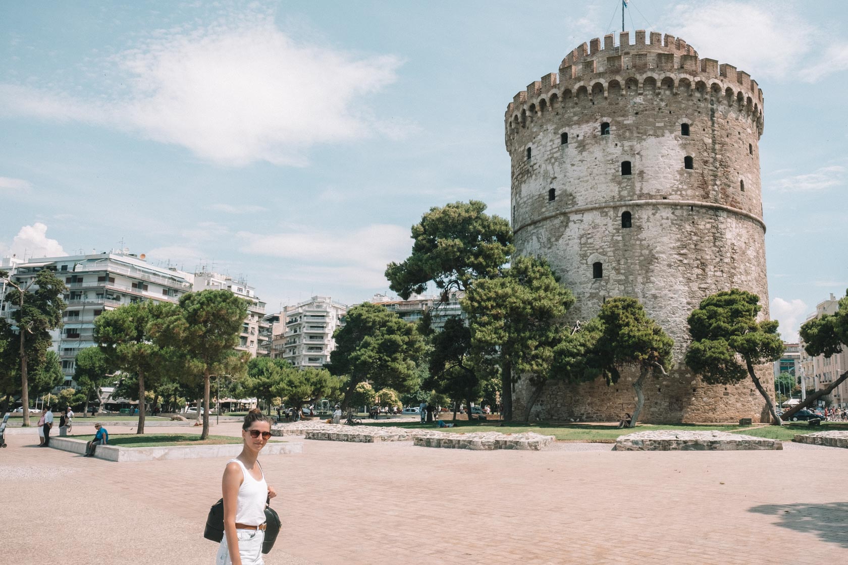 White Tower in Thessaloniki Greece
