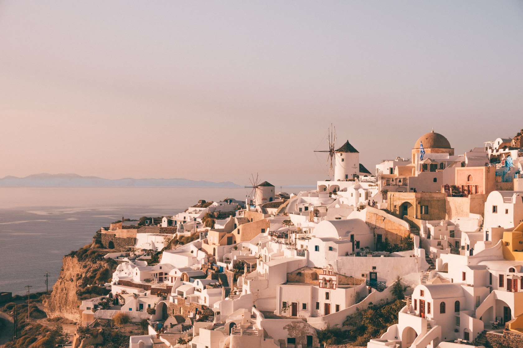 Windmills in Santorni