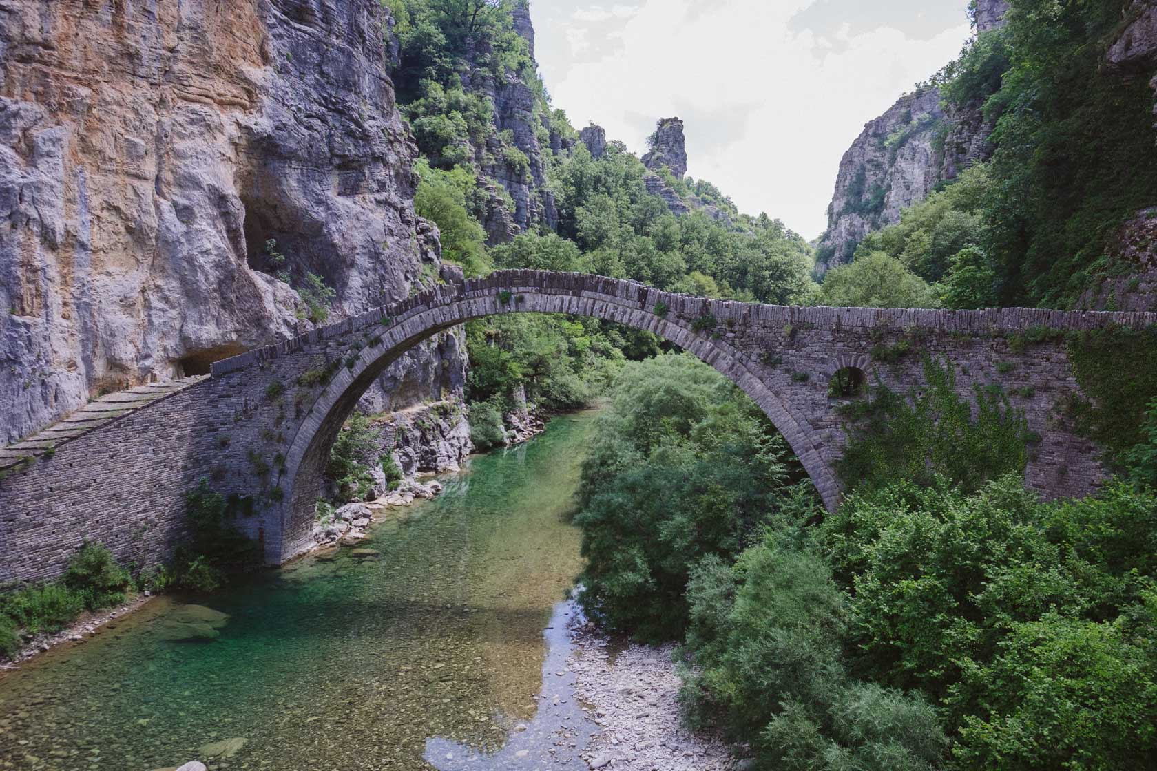 Kokori's bridge in Zagori