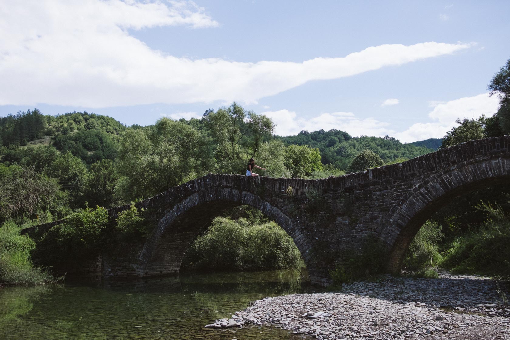 Milos bridge in Zagori