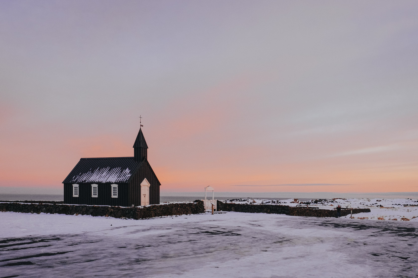 Black church in Iceland