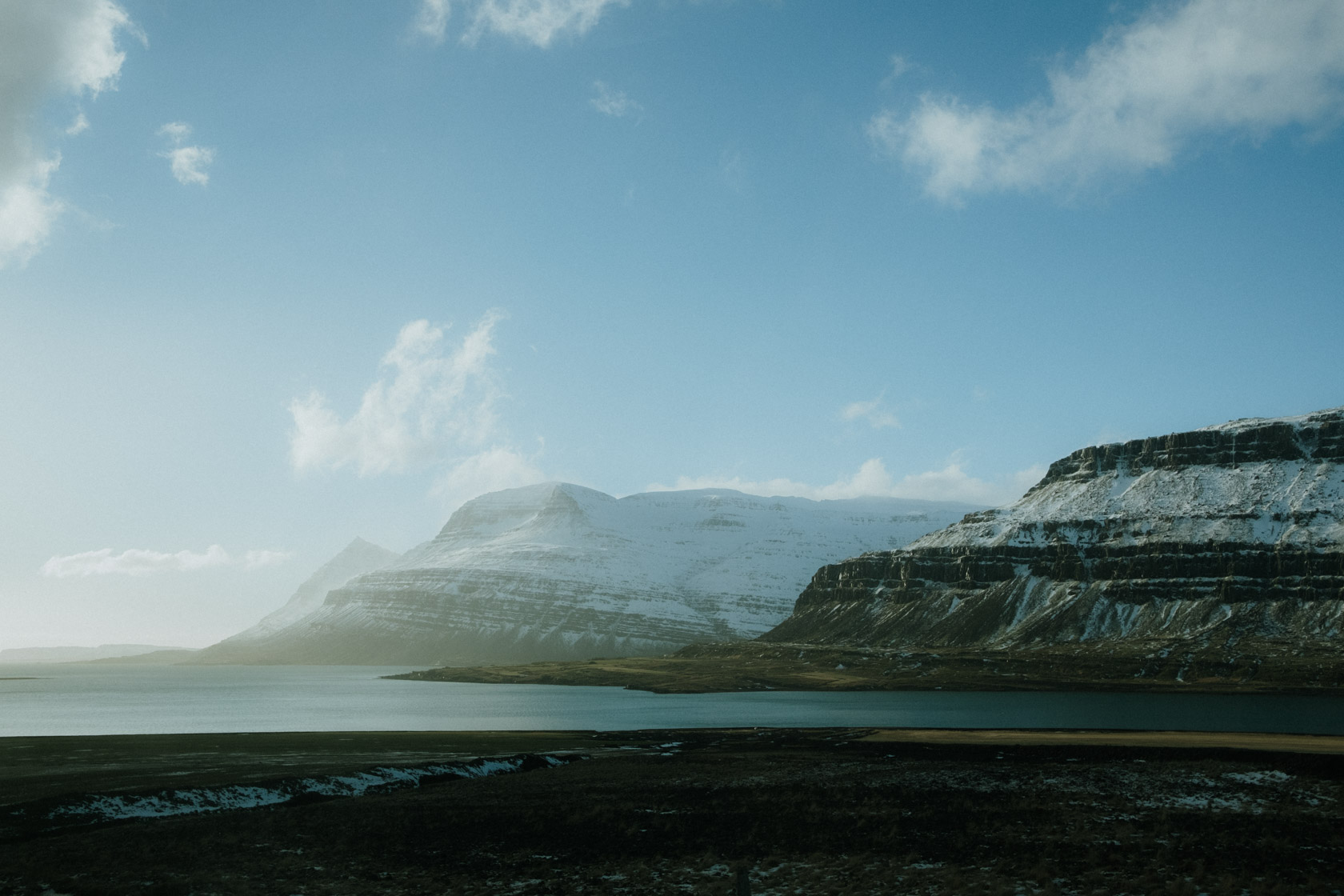 Eastern Fjords in Iceland