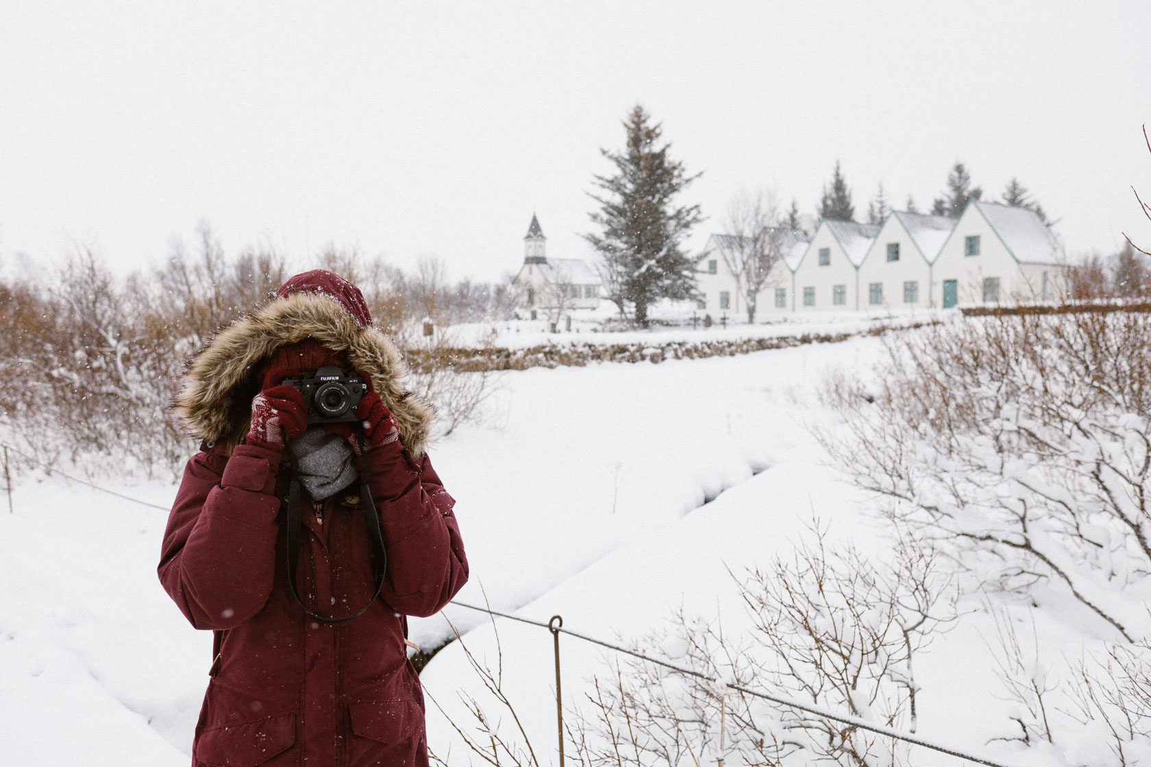 Thingvellir in Winter