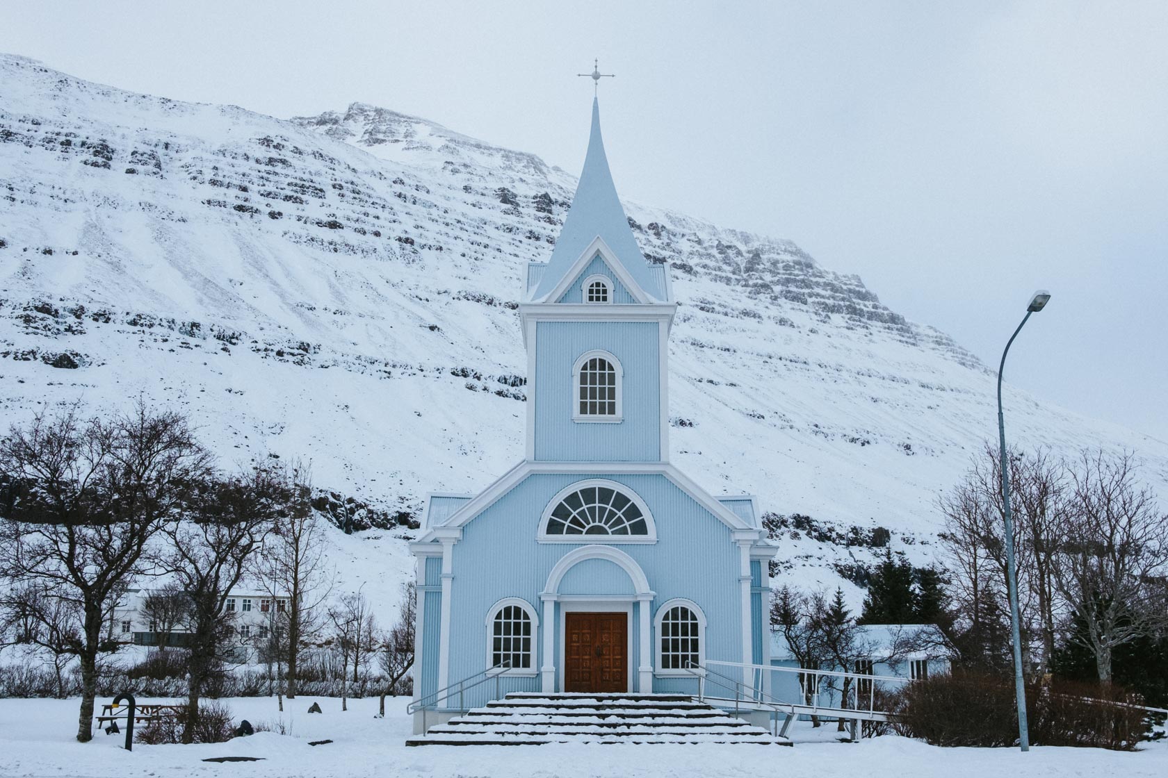 Seyðisfjörður, Iceland in Winter