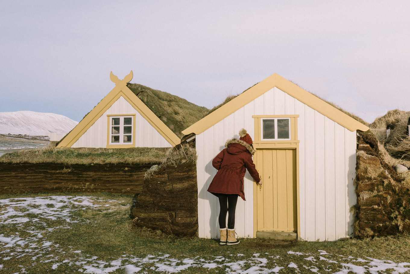 Turf houses in Iceland