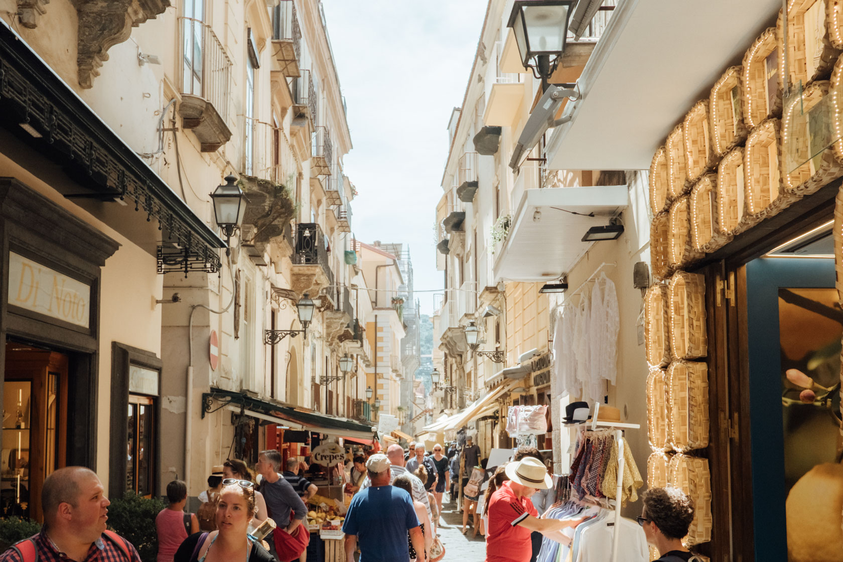 Via San Cesareo, Sorrento, Itália