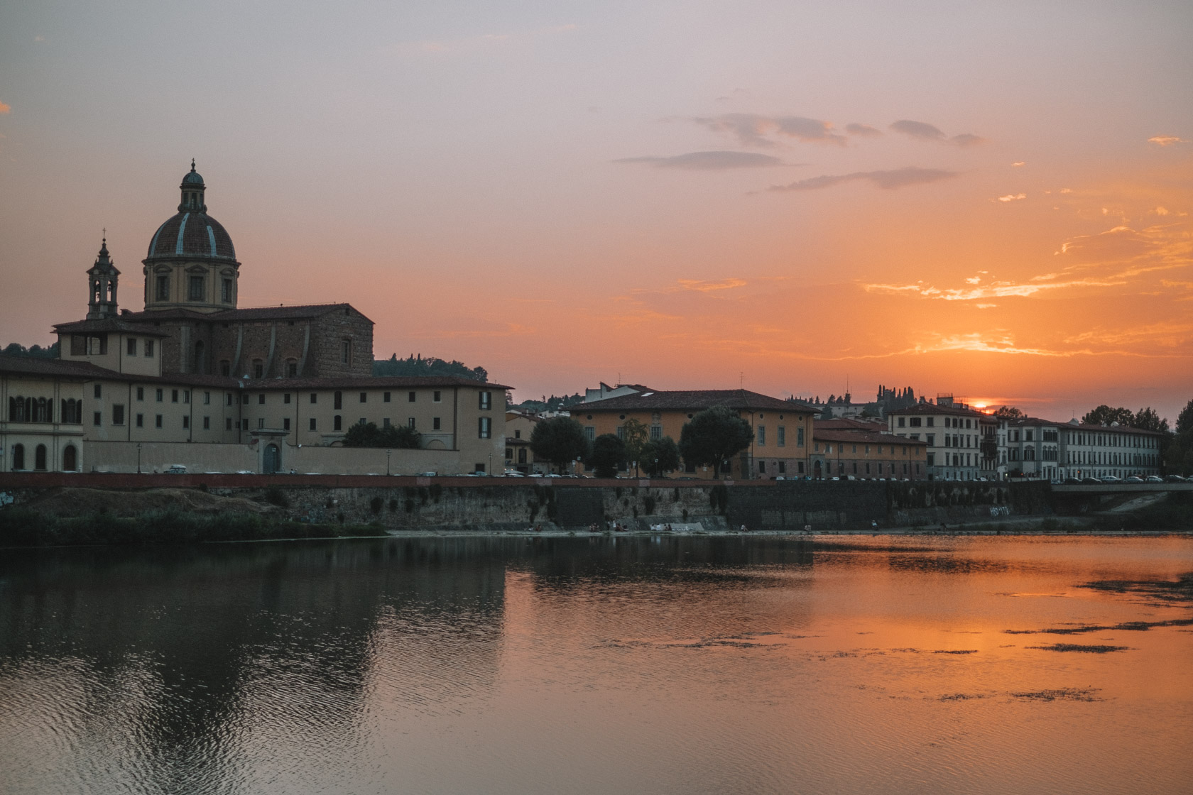 Sunset in Florence