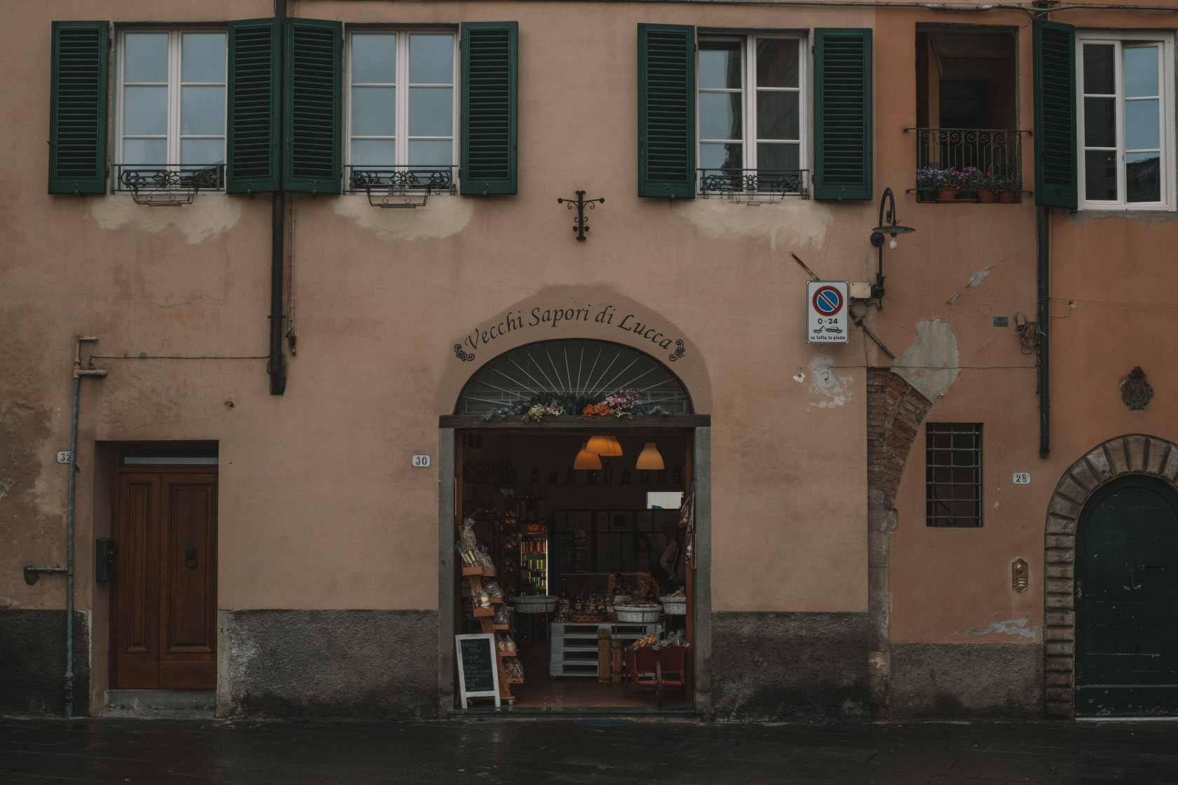 Supermarket in Lucca, Italy