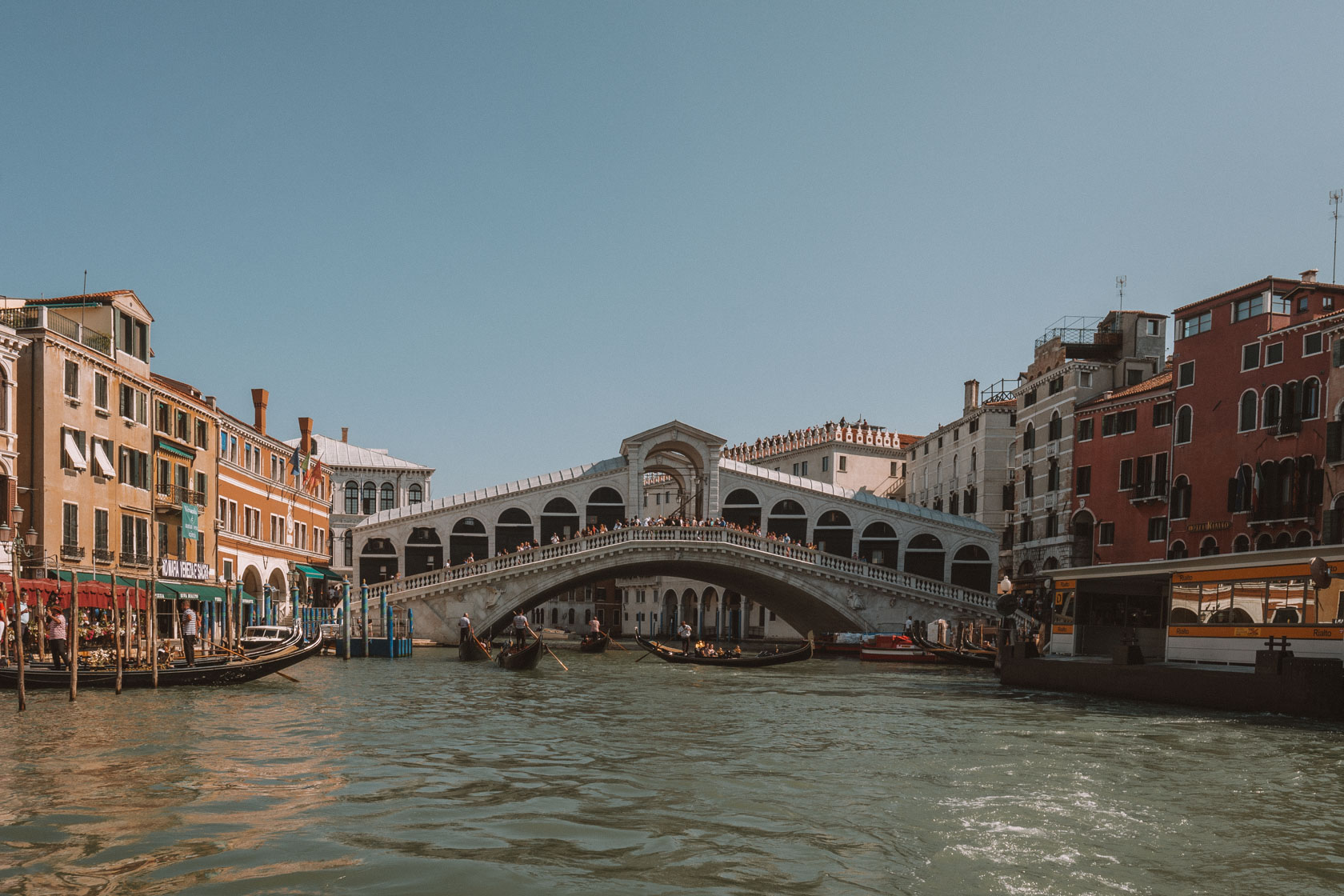 Rialto Bridge in Venice