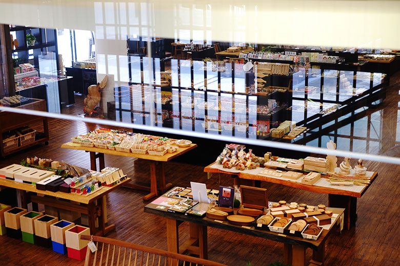 Tourist shop in Takayama, Japan Tourist shop in Takayama, Japan