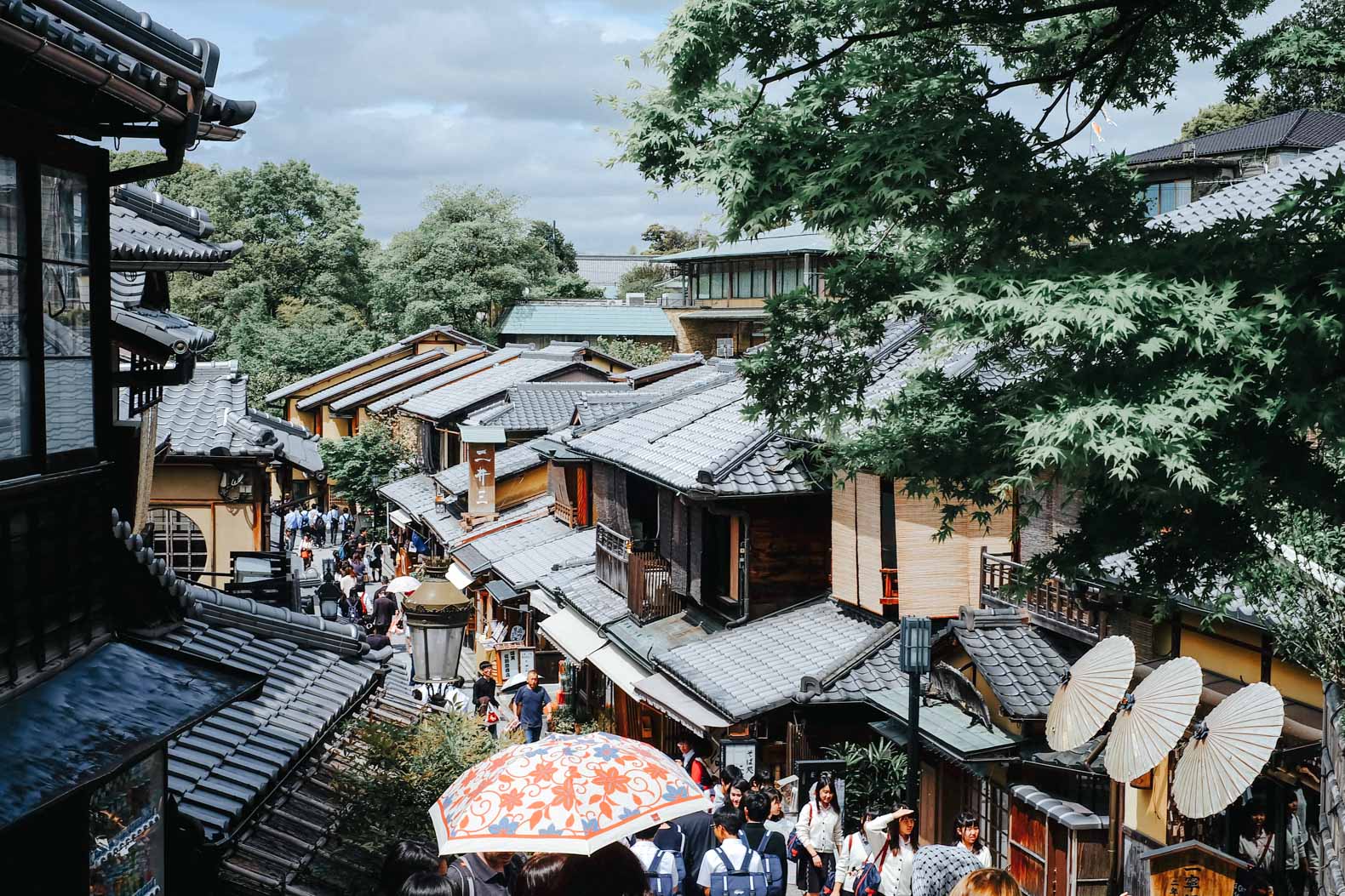 Higashiyama in Kyoto