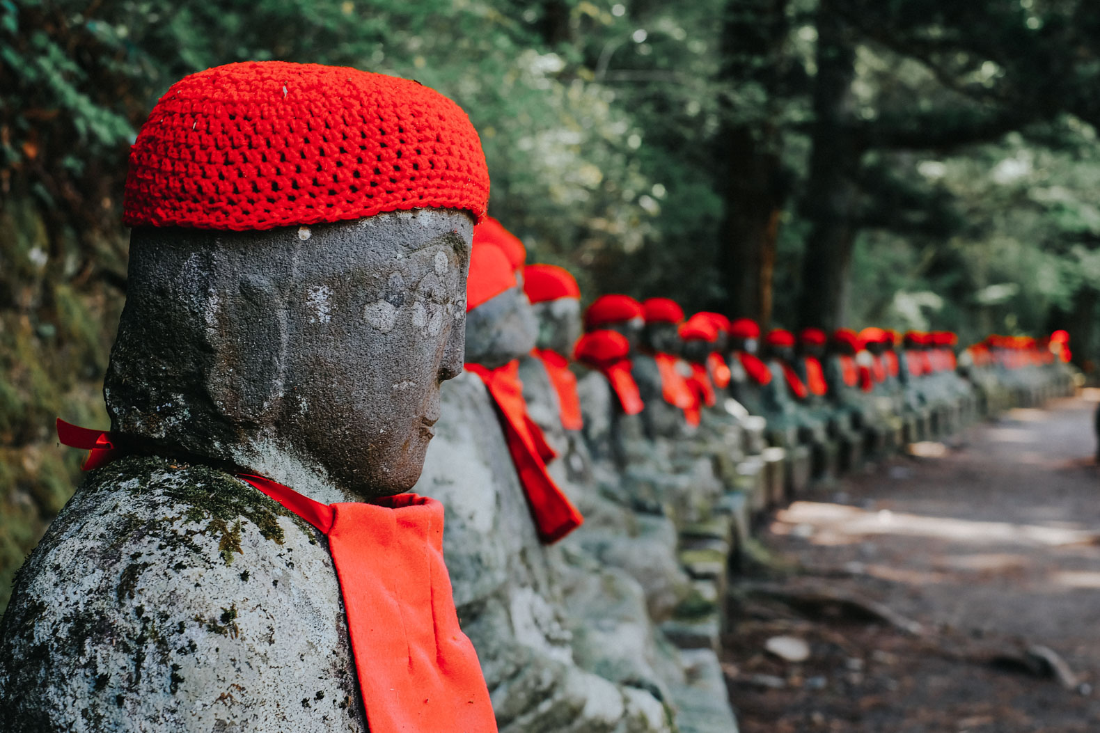 Kanmangafuchi Abyss, Nikko, Japan