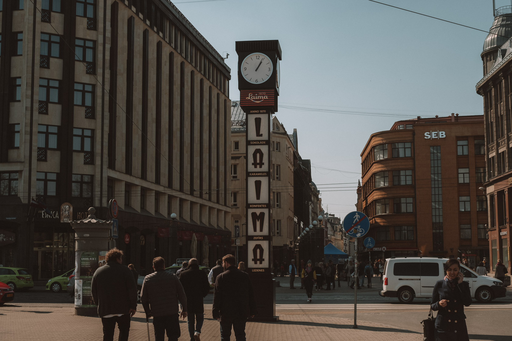 Laima Clock in Riga